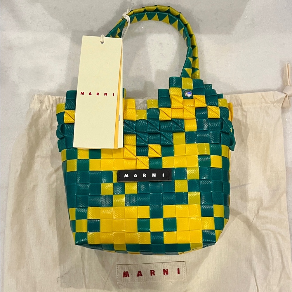 MARNI DIAMOND BASKET PURSE BRAND NEW - Picture 2 of 6